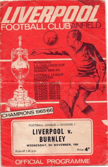 Match programme